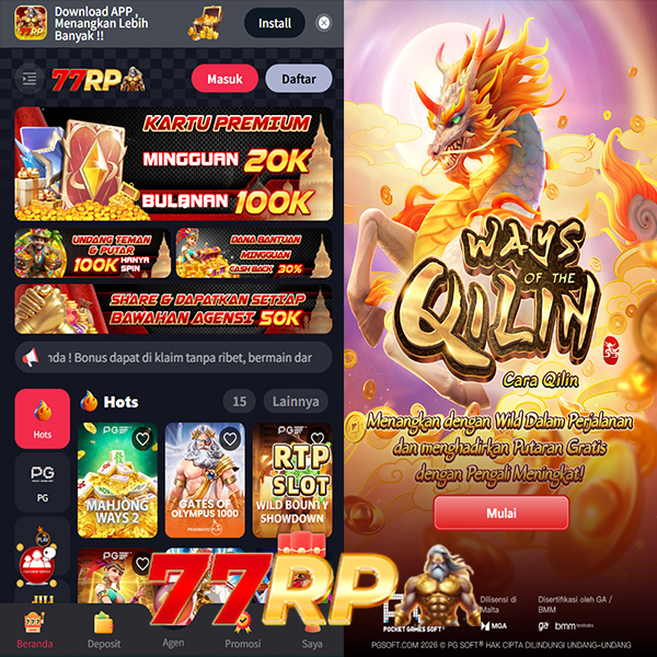 77RP - 77rp Platform Slot Online dengan Pengalaman Bermain Terbaik