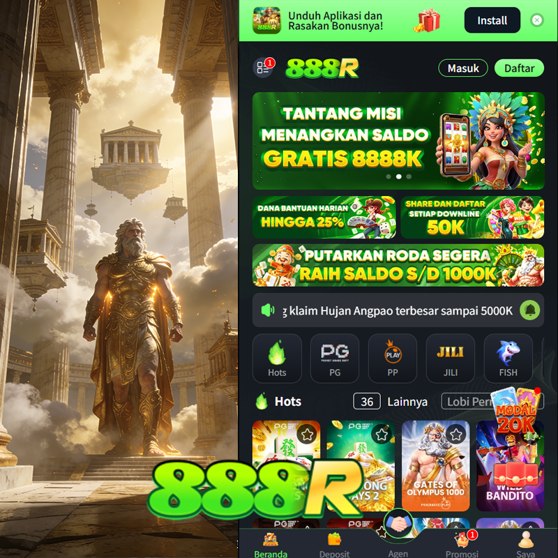 888R - 888r Situs Resmi Slot Online dan Pilihan Game PG Soft