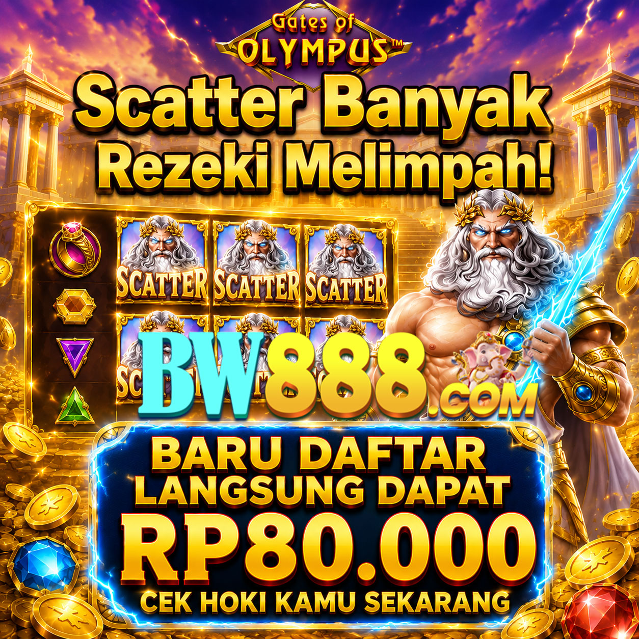 Tampilan utama bw888