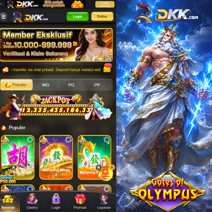 DKK - Situs Resmi Slot Online dan Pilihan Game PG Soft