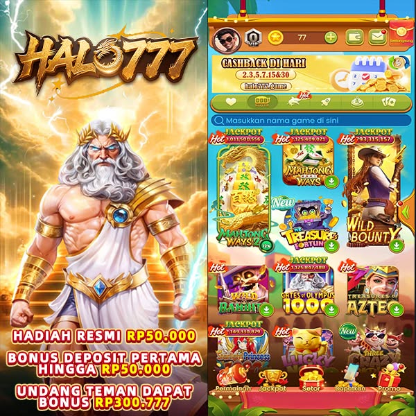 HALO777 - Jelajahi Ragam Slot Online dengan Tema Menarik
