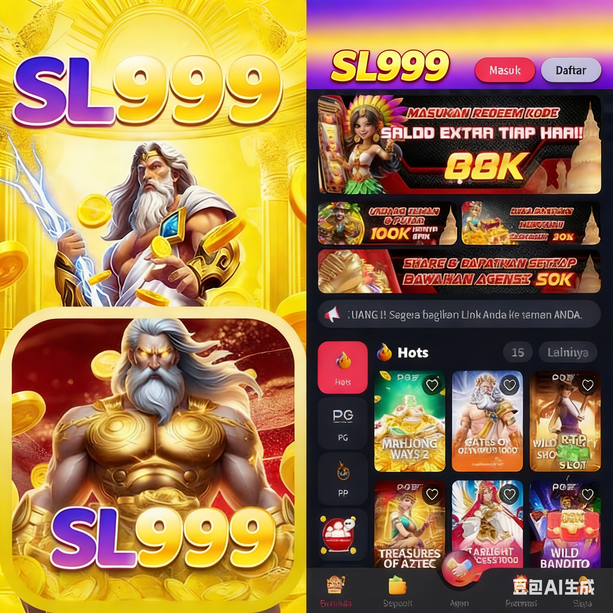 SL999 - Login Situs Resmi dan Nikmati Ragam Game PG Soft